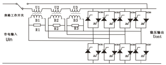 無觸點(diǎn)穩(wěn)壓器工作原理圖